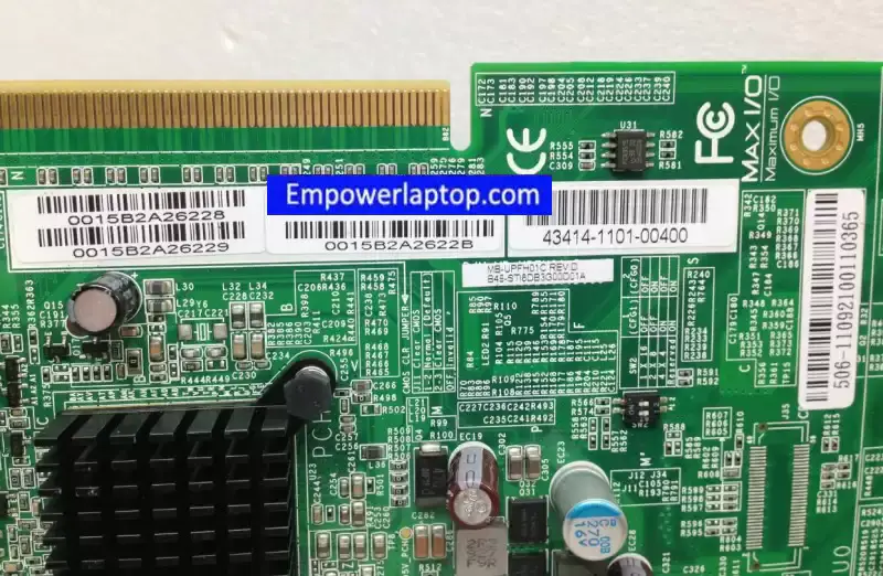 MB-UPFH01C REV D B48-STI6DB3G00D01A Průmyslová základní deska