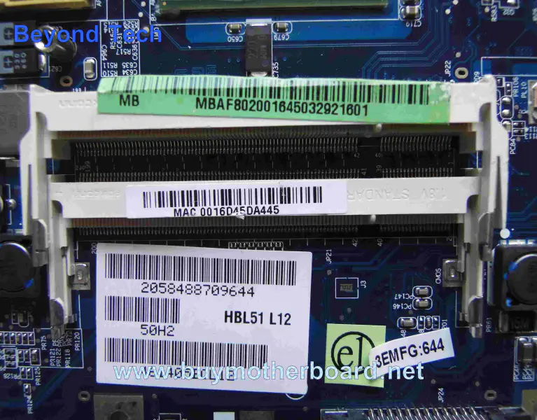 Základní deska Acer MBAF802001 pro AS3690 AS5610 AS5680