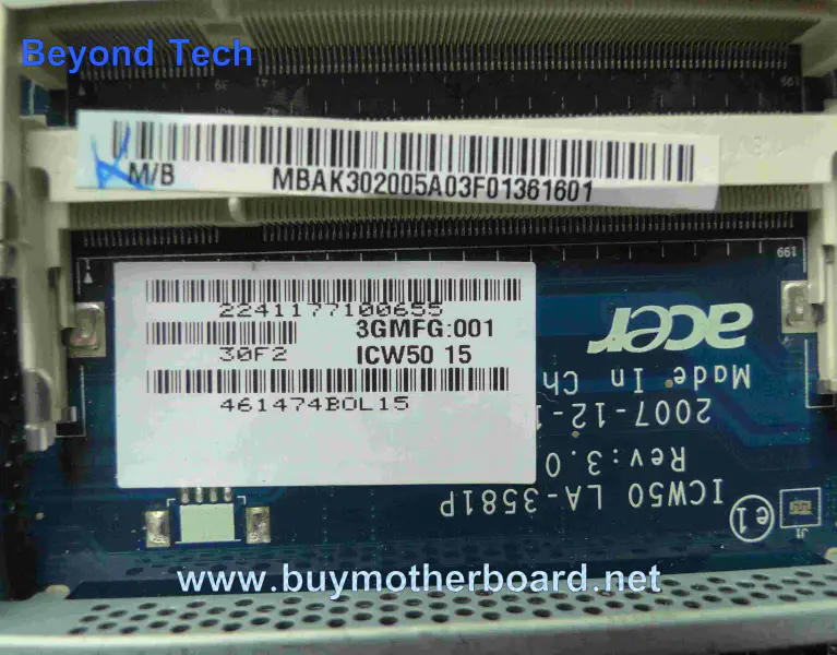 Základní deska Acer MBAK302005 pro 5520