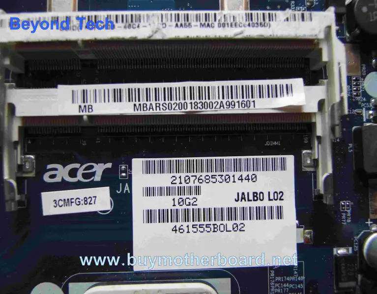 Základní deska Acer MBARS02001 pro AS5530