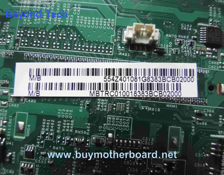 Základní deska Acer MBTRC01001 pro TM5730