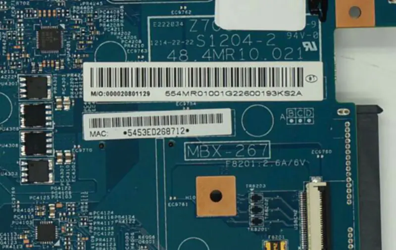 Základní deska Sony MBX-267