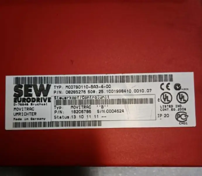 SEW MC07B0110-5A3-4-00 STŘÍDAČ