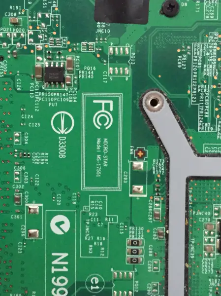 Základní deska MSI CR70 MS-17551