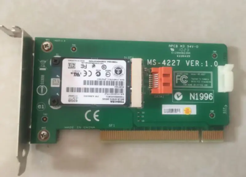 MICRO-STAR MS-4227 VER:1.0 Adaptér SSD s 62G SSD diskem