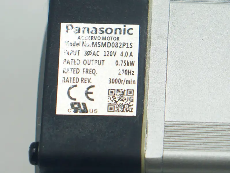 Střídavý servomotor Panasonic 0,75 kW MSMD082P1S