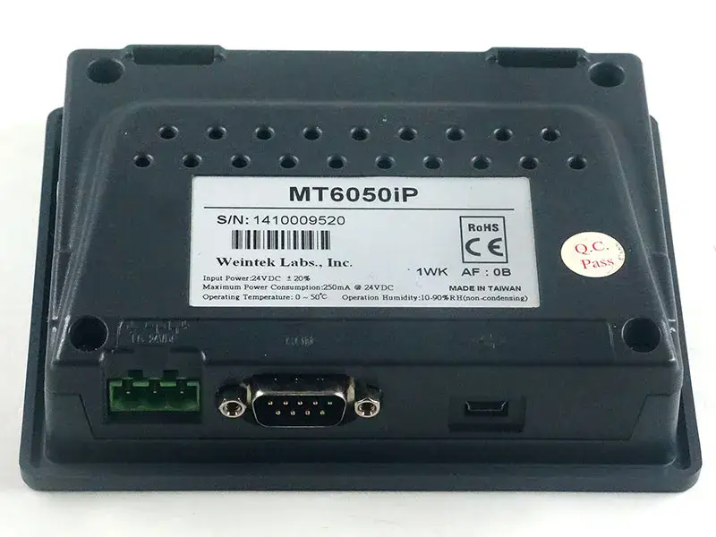 Panel s dotykovou obrazovkou Weinview MT6050IP HMI
