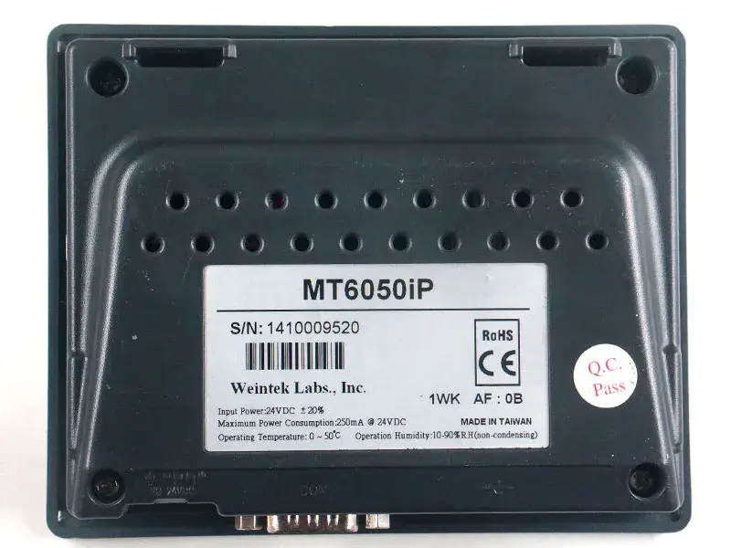 Panel s dotykovou obrazovkou Weinview MT6050IP HMI