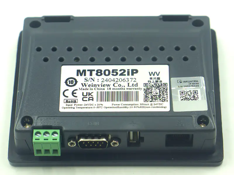 WEINTEK MT8052iP HMI
