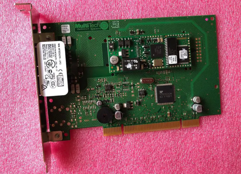 MultiTech MT9234ZPX-UPCI MultiModem 56Kb/s Fax Modem průmyslová základní deska