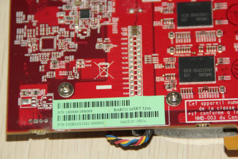 Grafická karta BARCO MXRT 5200 AMD ATI FireGL V5600 512M