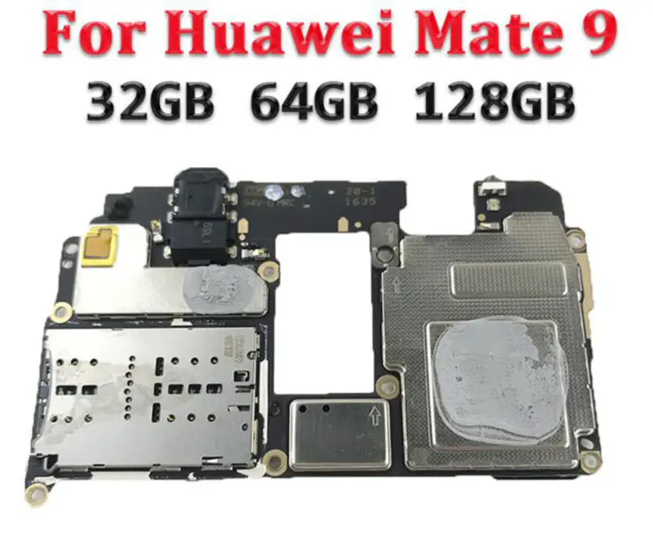 Základní deska HUAWEI Mate 9 odemčená pomocí čipů