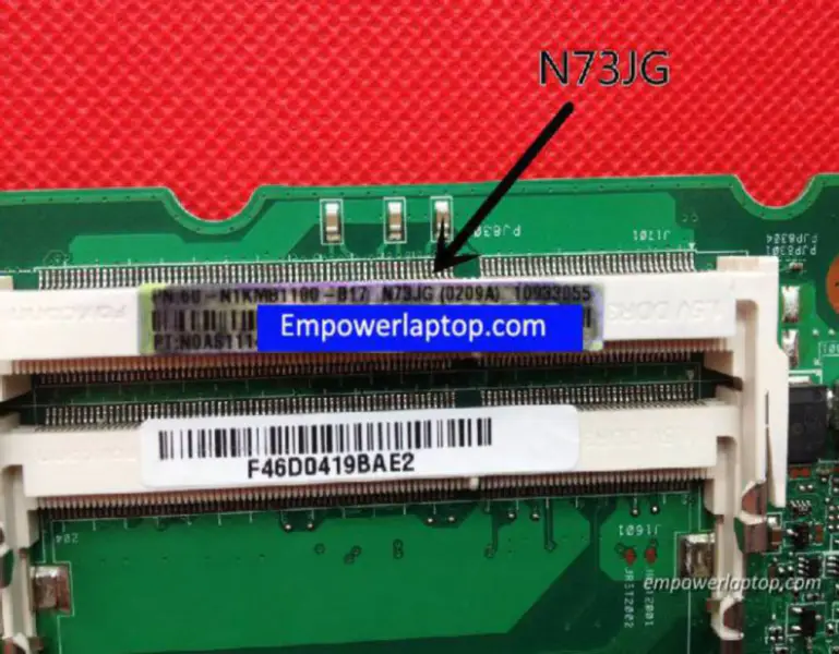 Základní deska Asus N73JG