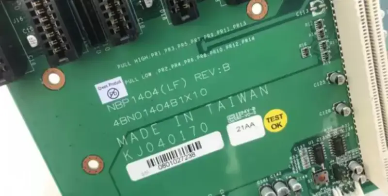 NEXCOM NBP1404(LF)REV:B průmyslová základní deska backplane