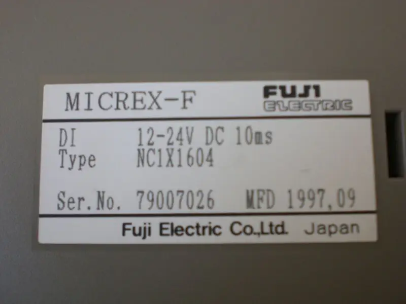 Modul PLC Fuji NC1X1604-W NC1X1604