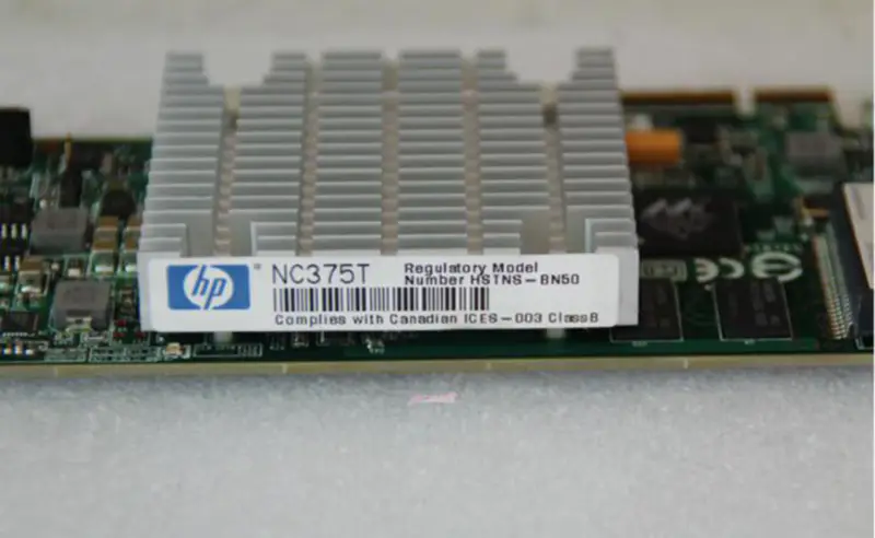 Průmyslová základní deska HP NC375T 539931-001 491176-001 538696-B21 Gigabit Ethernet