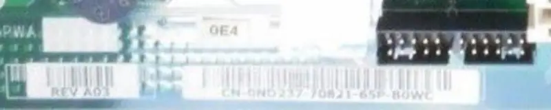 ND237 Dell Optiplex GX620+PEN 4 SL8Q6 CPU CHO15 HJ781 X9681 CJ335 F8096 ND237 základní deska