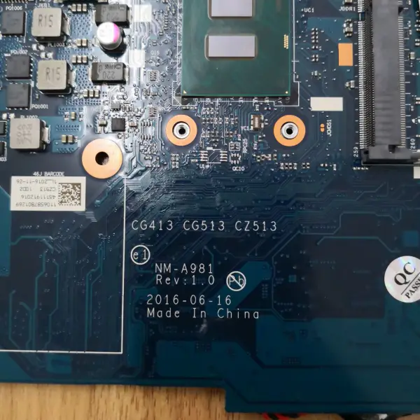 Lenovo 510-15IKB 310-15IKB Základní deska pro notebooky DDR4 CG413 CG513 CZ513 NM-A981 Základní deska