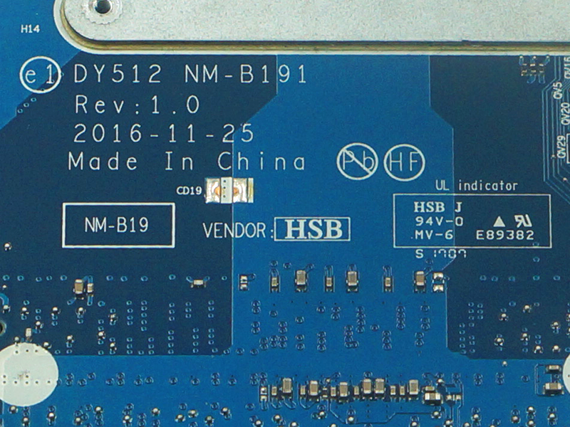 Základní deska Lenovo Y520 DY512 NM-B191 REV 1.0 DDR4