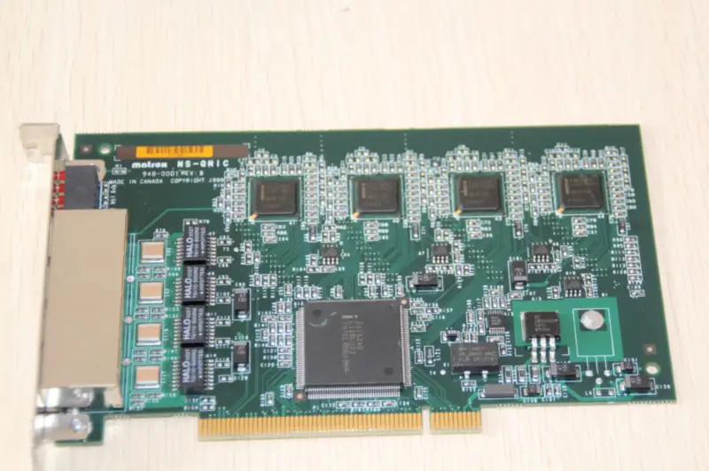 Matrox NS-QNIC Quad 10/100 Ethernet Adapter 4-portová 100M síťová karta pro Intel 82559 Server
