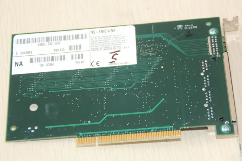 Matrox NS-QNIC Quad 10/100 Ethernet Adapter 4-portová 100M síťová karta pro Intel 82559 Server