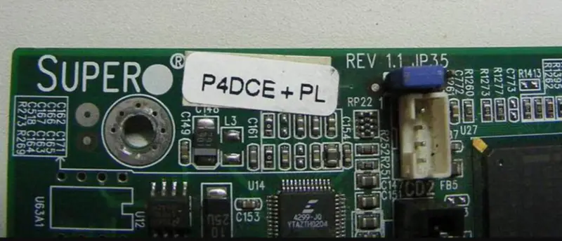 Základní deska SuperMicro P4DCE+PL 603 Workstation