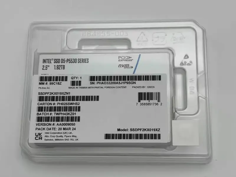SSD Intel řady P5530