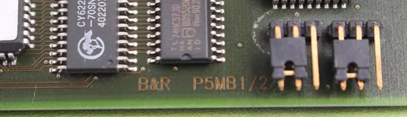 B&R P5MB1/2 HLAVNÍ DESKA PRO průmyslovou základní desku 5C5001.32