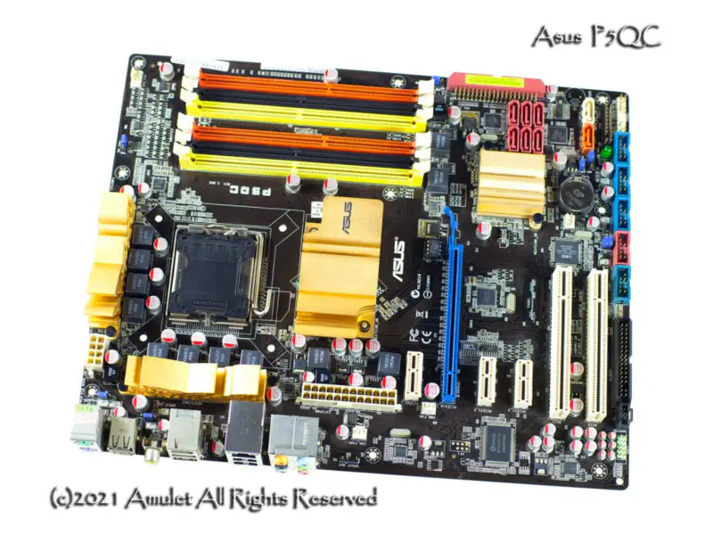 Základní deska Asus P5QC P45 DDR2+DDR3 LGA775 ATX 8G