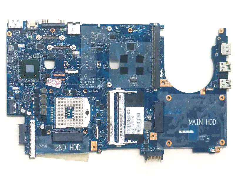 Dell QAR10 LA-7933P M6700 0P7V6Y P7V6Y motherboard