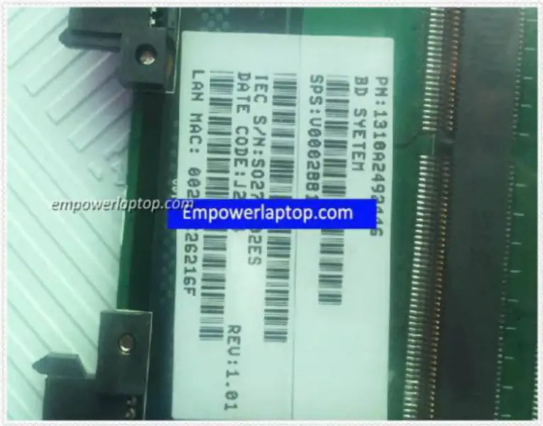 Toshiba V000288120 P875 GL10FG 6050A2492401-MB-A02 Základní deska