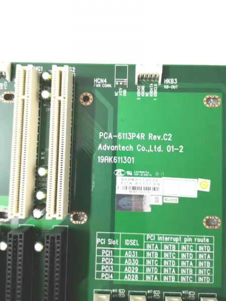 Advantech IPC-610 IPC-610H PCA-6113P4R Rev.C2 Průmyslová základní deska