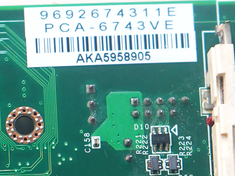 Advantech PCA-6743 PCA-6743VE průmyslová základní deska bez PC104