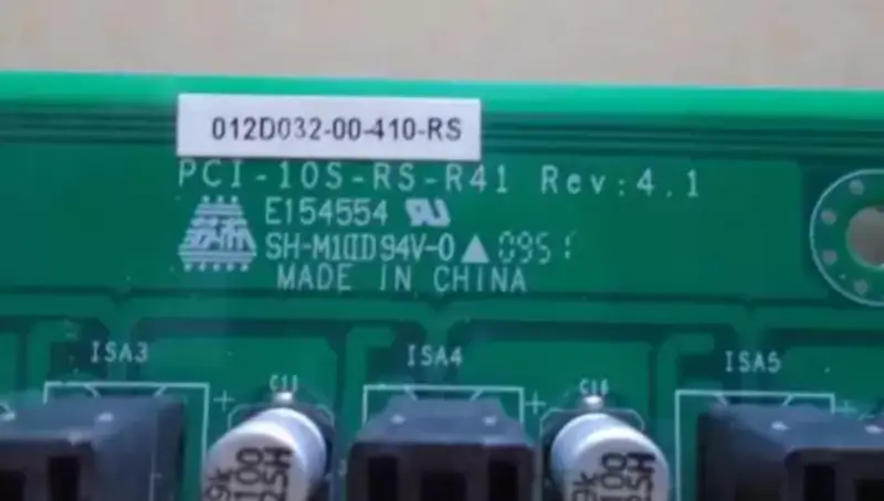 Základní deska PCI-10S-RS-R41 Rev:4.1