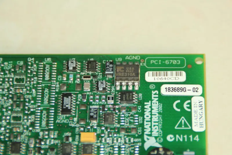Karta sběru dat NI PCI-6703 Karta DAQ