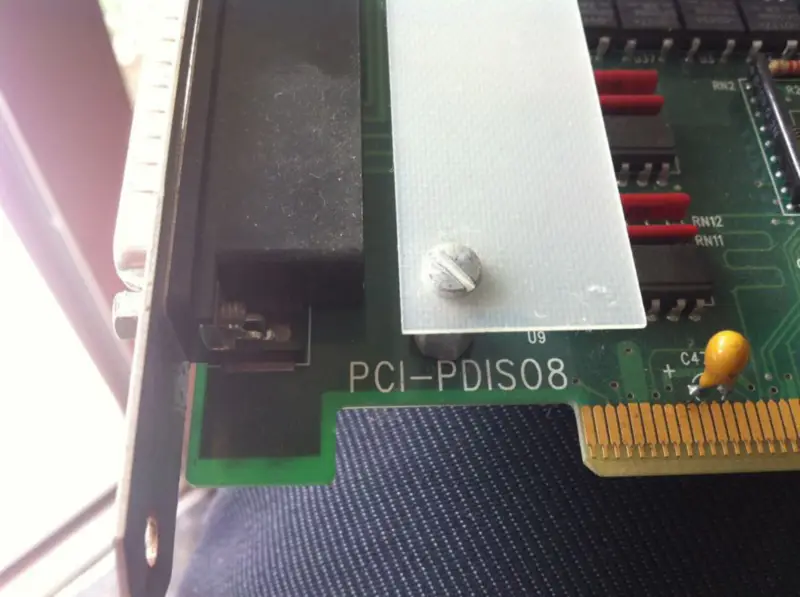 PCIP-SCOPE PCI-PDIS08 Karta pro záznam dat