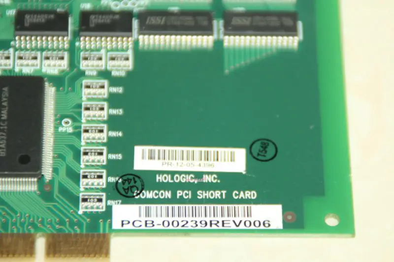 Hologic PCB-00239 REV 004 KRÁTKÁ KARTA COMCON PCI