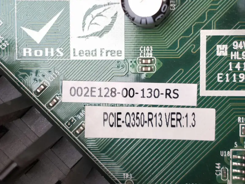 Průmyslová základní deska IEI PCIE-Q350-R13 Rev1.3