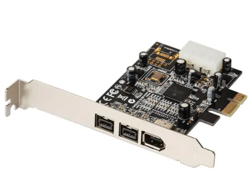 PCIe 2 porty 1394B+1394A Karta PCI-e pro externí Firewire 800 IEEE 1394