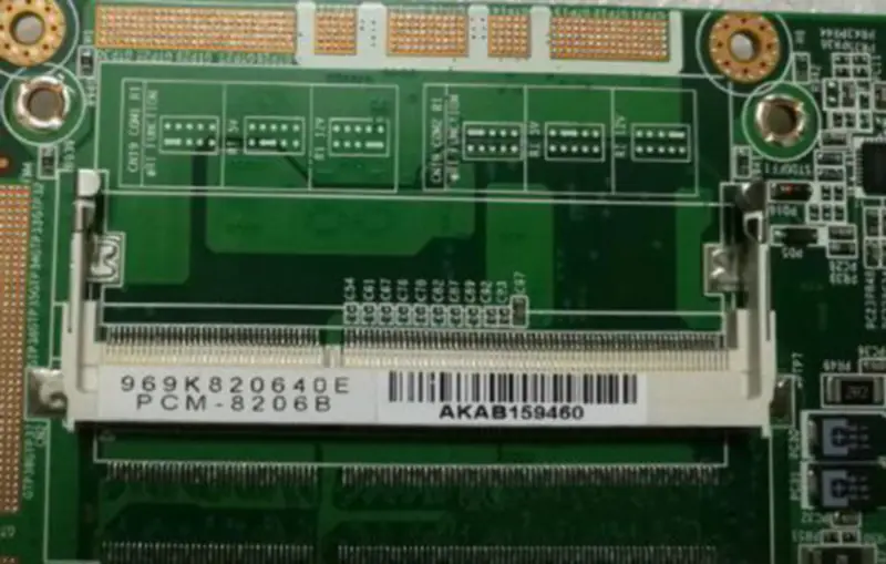 Advantech PCM-8206B REV.A1 19AK820620-02 969K820640E průmyslová základní deska