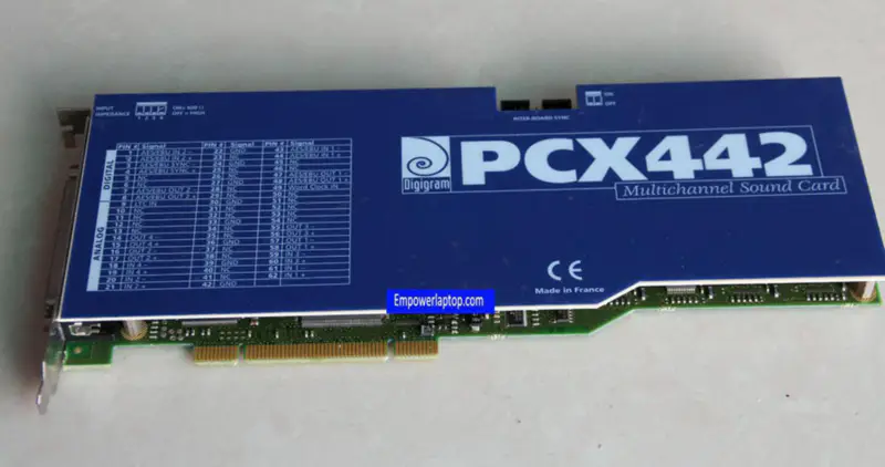 VÍCEKANÁLOVÁ ZVUKOVÁ KARTA DIGIGRAM PCX442