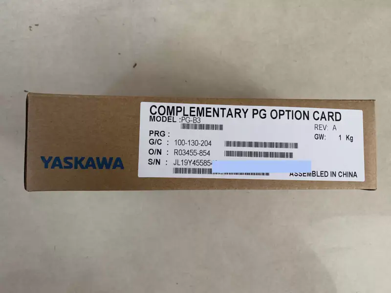 Yaskawa PG-B3 Bezplatná volitelná karta PG