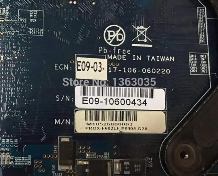 Průmyslová základní deska PROX-F602LF-P0905-G2A