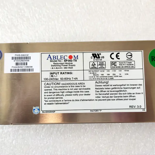 Spínaný napájecí zdroj Ablecom PWS-0050-M SP382-TS
