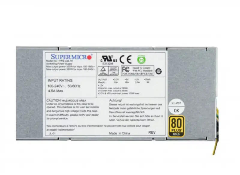 Napájecí zdroj Supermicro PWS-333-1H