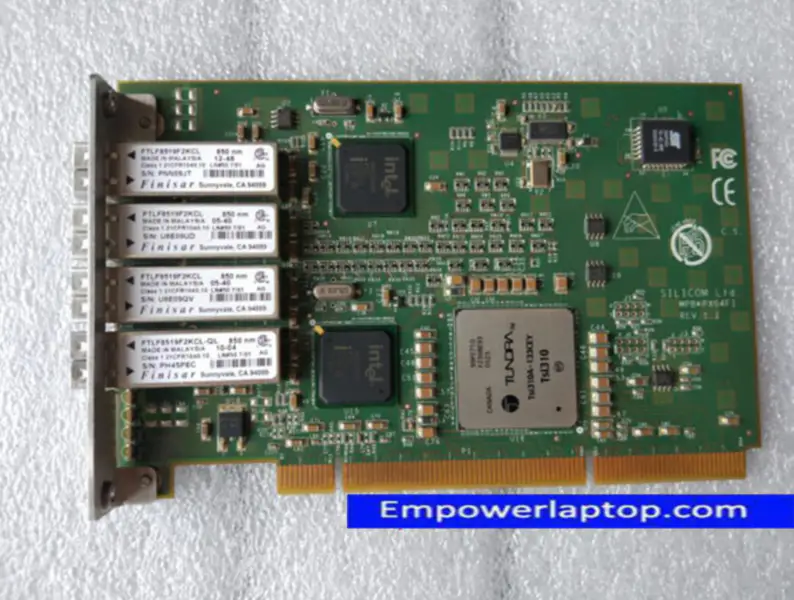 SILICOM PXG4FI QUAD Port Fiber(SX) Gigabit Ethernet PCI-X SERVER ADAPTER
