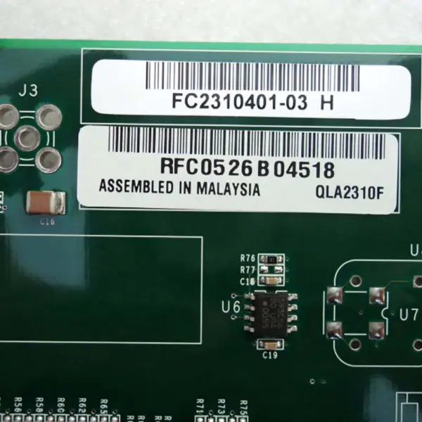 Qla2310f Fc2310401-03 Původní karta PCI-x 2gb Hba Optická karta