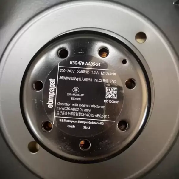 Ebmpapst R3G470-AA05-24 odstředivý ventilátor