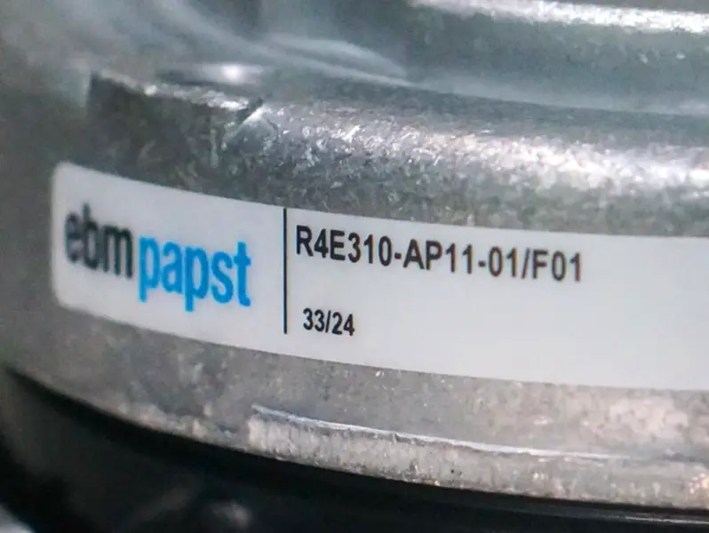 Ebmpapst R4E310-AP11-01 R4E310-AP11-01/F01 Ventilátor