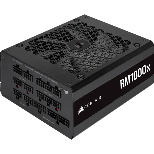 Cors Air Napájecí zdroje Psu Rm1000x 1000w Gold Full Module Fan Start-stop Intelligent Wake-up Rps0125 Podpora Rtx 4090